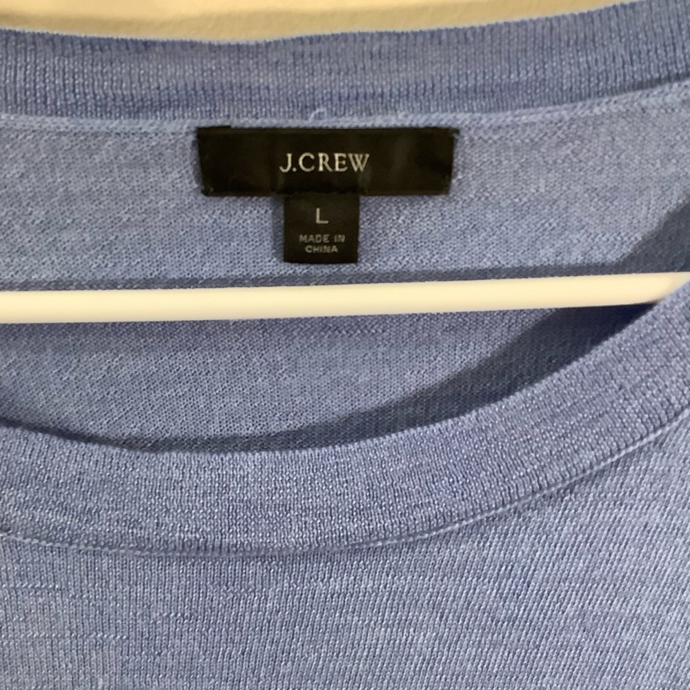 J. Crew Wool Relaxed Fit Crewneck Sweater - Picture 4 of 5